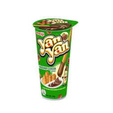 Meiji Yan Yan Hazelnut - Cocoa Biscuits 