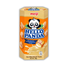 Meiji Hello Panda Caramel Bisc