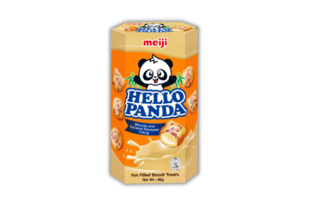 Meiji Hello Panda Caramel Biscuit 40g x 80