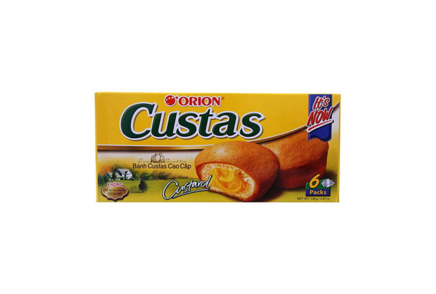 Orion Custas Cream Egg 138g x 16