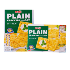 Meiji Plain Cracker With Oat 52g x 40
