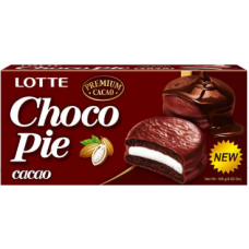 Lotte ChocoPie Cocoa 6P 168g x 16