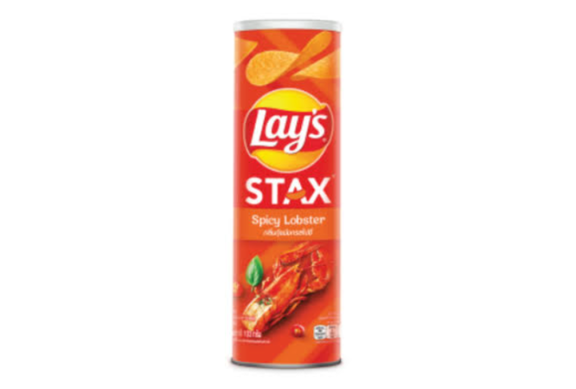 Lay’s Stax Spicy Lobster Potato Chips 90g VN x 16