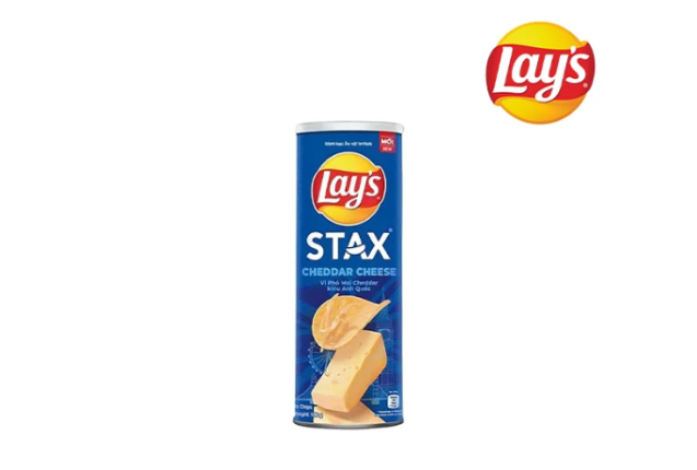 Lay's Stax Cheese Flavored Potato Chips 100g VN x 16