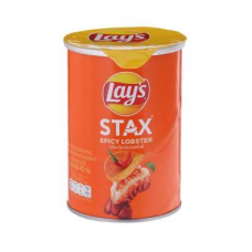Lay’s Stax Spicy Lobster Potato Chips 42
