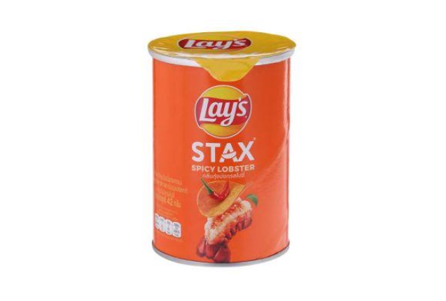 Lay’s Stax Spicy Lobster Potato Chips 42g VN x 24