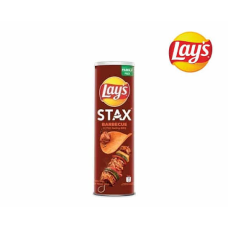 Lay’s Stax BBQ Potato Chips 150g x 18