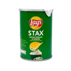 Lay's Stax Sour Cream Onion Po