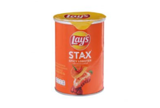 Lay's Stax Spicy Lobster Potato Chips 42g x 24