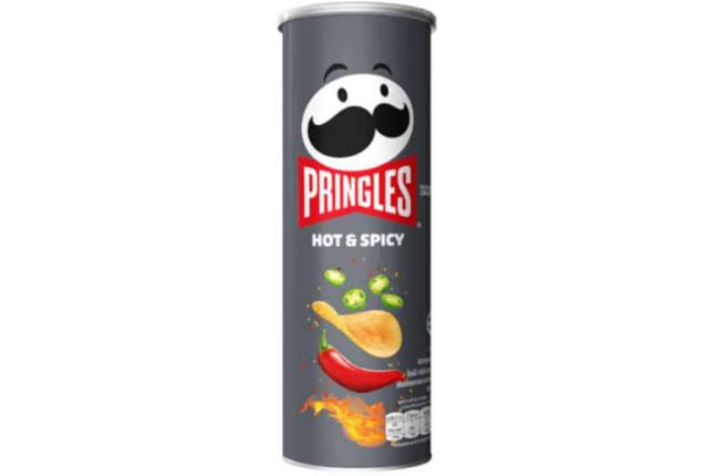 Pringles Potatoes Chips Hot & Spicy 102g x 12