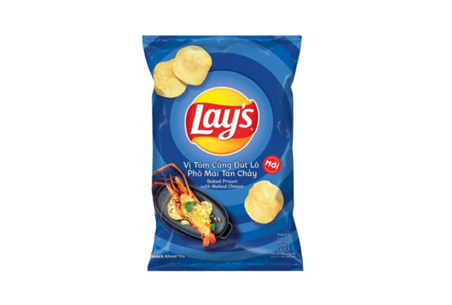 Lay's Baked Prawn With Melted Cheese 90g x 40