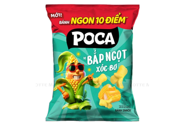 Poca Partyz Sweet Corn Butter Shock Snack 30g x 80