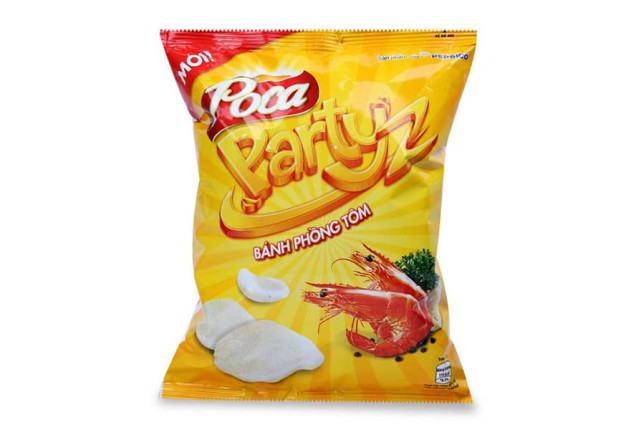 Poca Partyz Shrimp Chips Snack 29g x 80