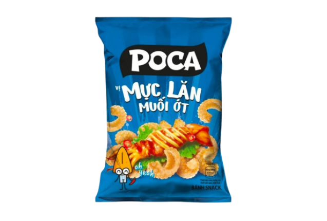 Poca Partyz Squid Salt Chili Snack 60g x 70