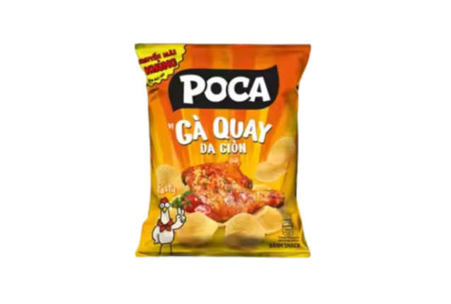 Poca Partyz Crispy Roasted Chicken Flavor 60g x 70