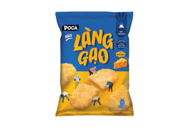 Poca Cheese Rice Crackers 108g x 24