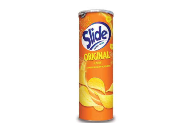 Slide Potato Crisps Original 90g x 14