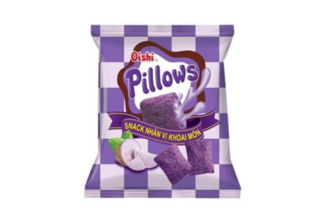 Oishi Pillows Taro Flavor 14g x 100