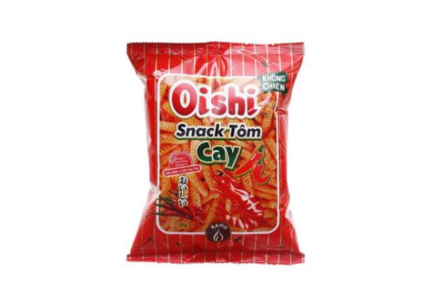 Oishi Snack Hot Shrimp 34g x 80