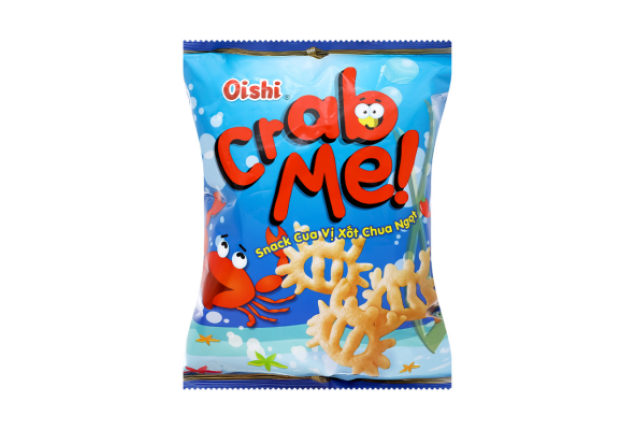 Oishi Snack Crab Sour & Sweet 34g x 80