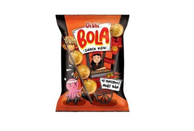 Oishi Snack BoLa Takoyaki Flavor 34g x 80