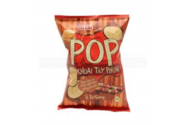 Oishi POP Snack Ring Cumi Panggang 32g x 80