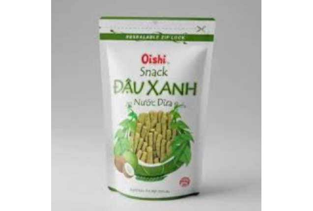 Oishi Snack Green Bean with Coconut Milk 32g x 80