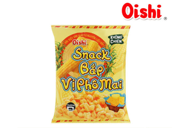 Oishi Snack Corn with Cheese 32g x 80