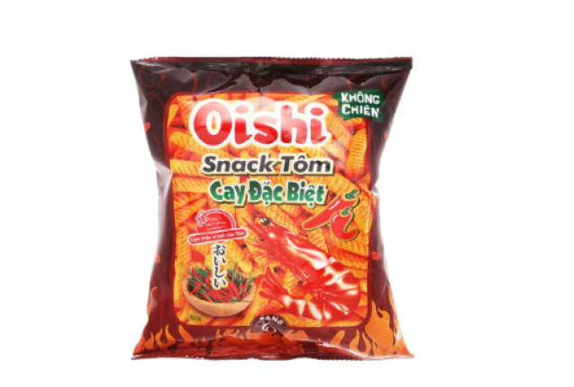 Oishi Snack Special Hot Shrimp 32g - VTEC x 60