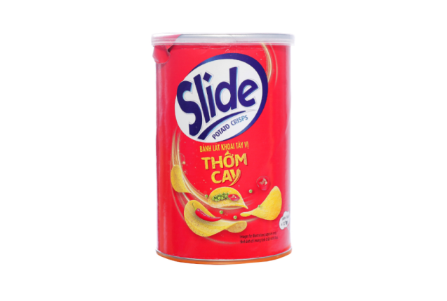 Slide Potato Crisps Hot Spicy 60g x 28