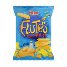 Oishi Flutes Snack Potatoes Salt 68g x 6