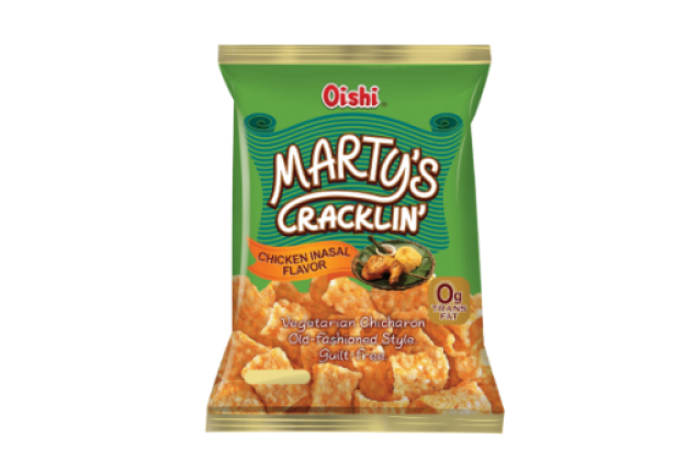 Oishi Snack Vegetarian Roasted Pork Skin 68g x 60