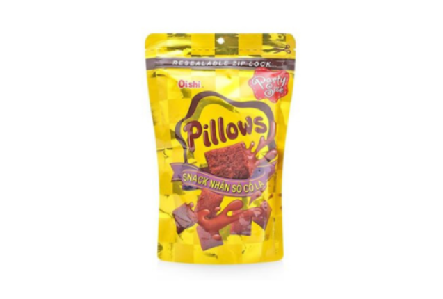 Oishi Pillows Filling Chocolate Flavor 80g x 20