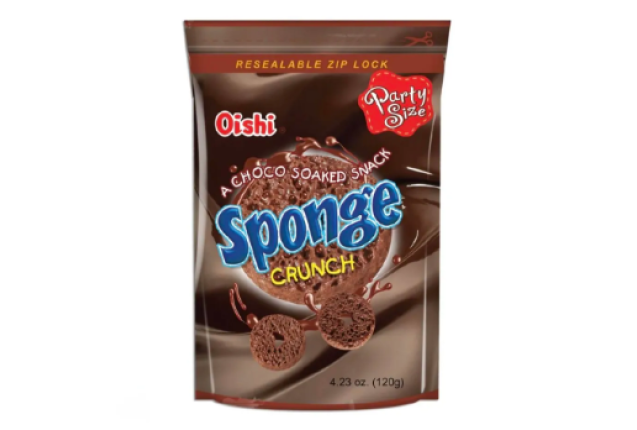 Oishi Sponge Crunch Snack Dipped Chocolate 80g x 20