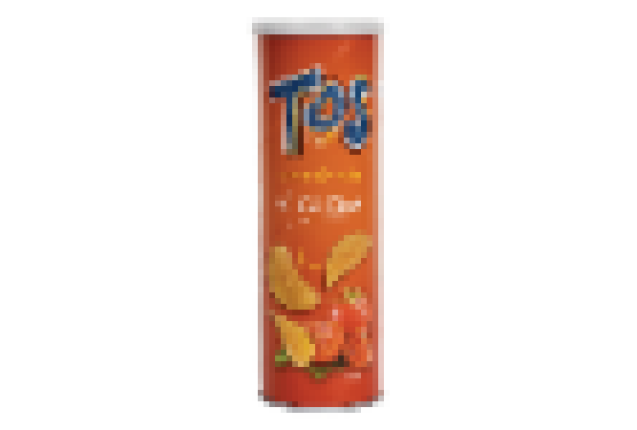 Oishi TOS Potato Crisps Tomatoes 100g x 12