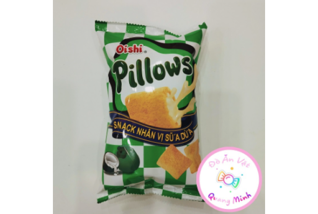Oishi Pillows Coconut Milk Flavor 42g x 60