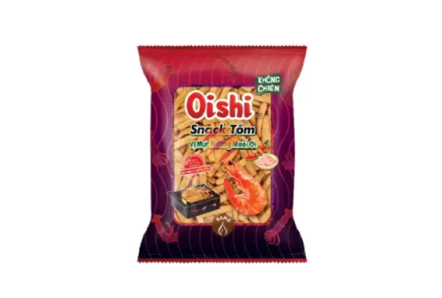 Oishi Snack Grilled Squid Salt and Chili 68g x 60
