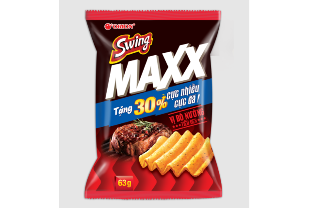 Swing Maxx Grilled Beef with Black Pepper Flavor 35g x 80