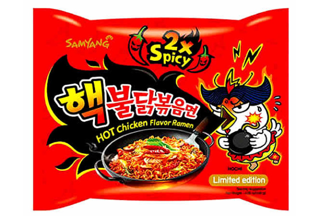 Samyang Hot Chicken Flavor Ramen - 2x Hot (140g)