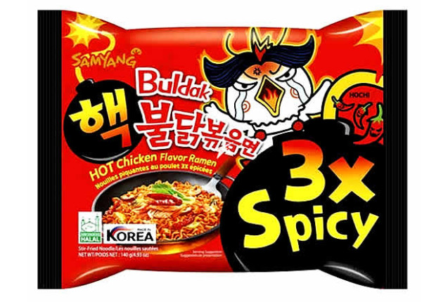 Samyang Hot Chicken Flavour Ramen - 3x (140g)