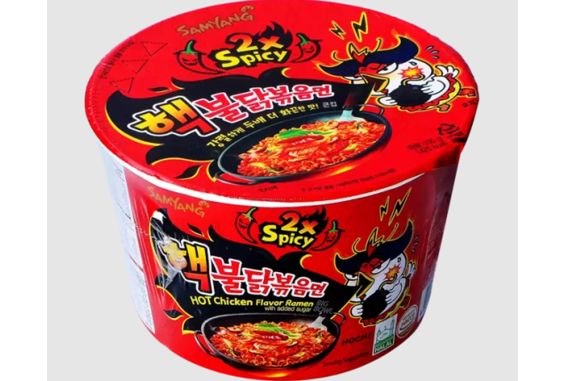 Samyang Buldak 2x Spicy Hot Chicken Noodles Bowl (Halal) 120g x 16