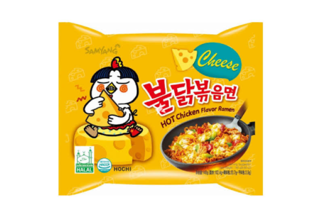 Samyang Buldak Spicy Chicken With Cheese 140g x 40