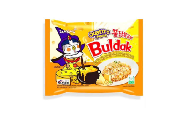 Samyang Buldak Spicy Chicken With Cheese Quattro (Halal) 145g x 40