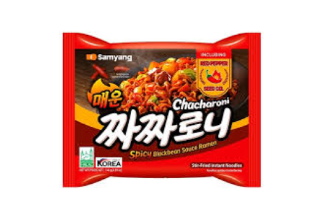 Samyang Buldak Chacharoni Spicy Jjajang Ramen Blackbean Sauce Ramen (Halal) 140g x 40