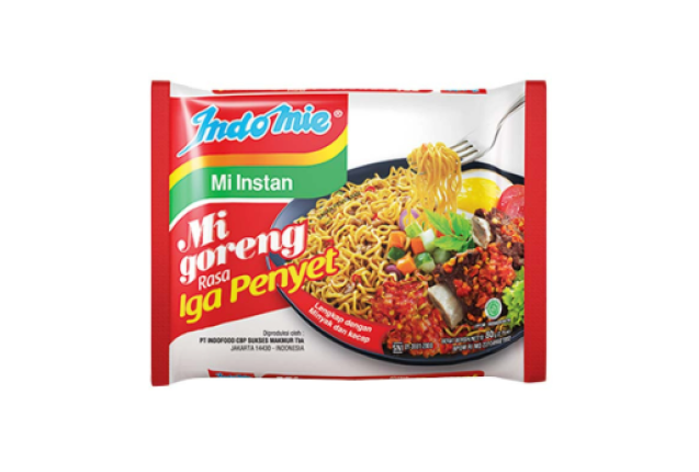 Indomie Instant Noodle Mi Goreng Rasa Iga Penyet Dried Pork Spicy 80g x 40