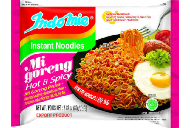 Indomie Instant Noodle Mi Goreng Pedas Hot Spicy 79g x 40