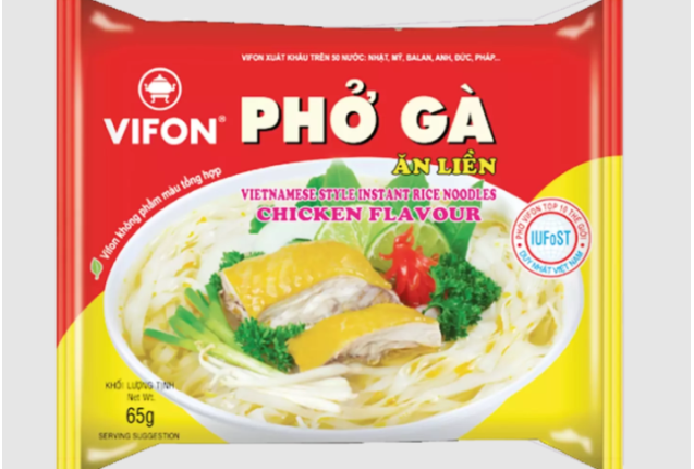 Vifon Instant Rice Noodle Chicken Flavour 60g x 30