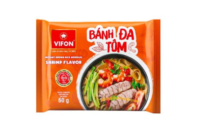 Vifon Instant Rice Pancake Shrimp Flavour 60g x 30