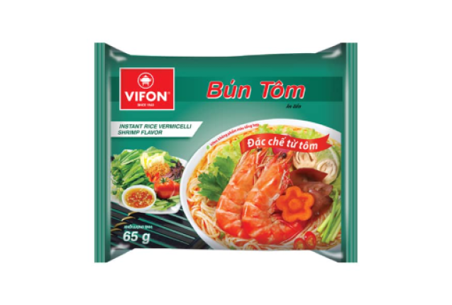 Vifon Instant Rice Vermicelli Shrimp Flavour 65g x 30