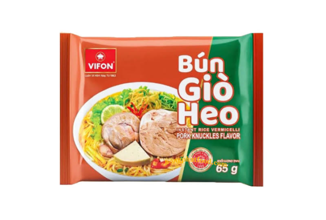 Vifon Instant Rice Vermicelli Porkknuckles Flavour 65g x 30